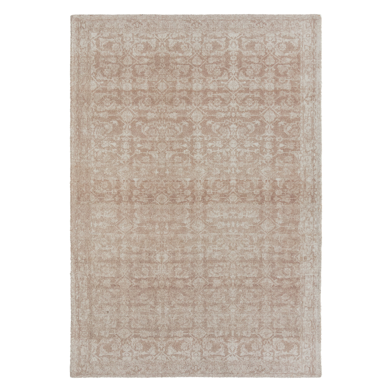 Jaipur Living Miraleth CSN09 Tufted Oriental Tan/Pink Area Rug (7'9inX9'9in), Rectangle 5' x 8'
