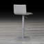 Tabouret de bar rotatif à hauteur ajustable Hailes-1819737109