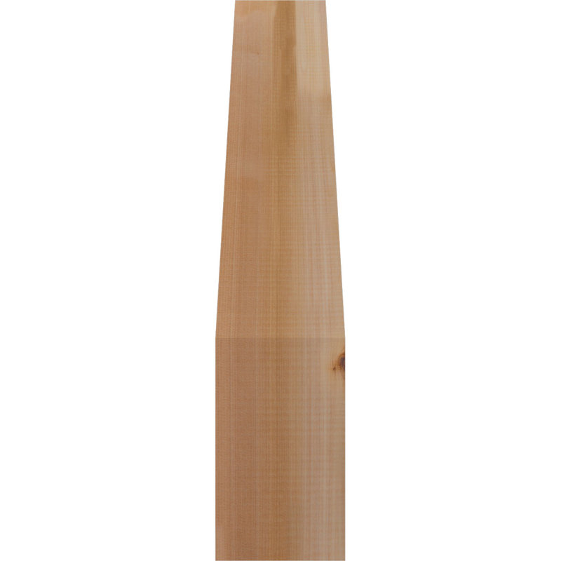 Imperial Knee Brace, Western Red Cedar, Smooth, 28" H x 5.5" W x 16" D