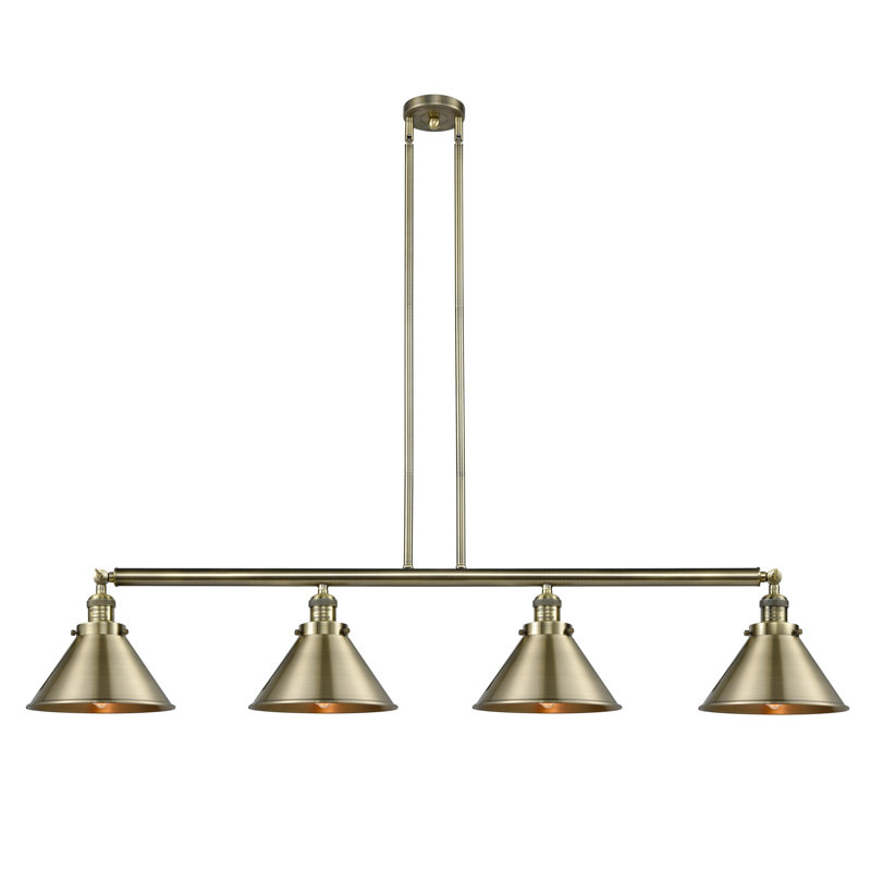 Lustre géométrique à 4 lumières Briarcliff Island