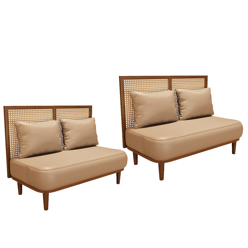 Banc rembourré en similicuir