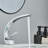 Bathroom Sink Faucet,Unique Design Single Handle Single Hole Brass Lavatory Vanity Faucet,Basin Mixer Tap with Supply Hose -87730692