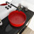 Elegance Plexi Home 15.7'' Ceramic Circular Bathroom Sink-98249150