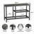 Sturdy Industrial 3-Tier Shoe Rack 32.09"X11.81"X16.3" - Small Size, Large Storage, Multi-Functional