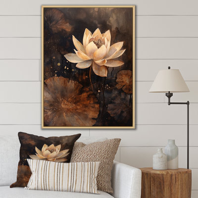 " Rustic Lotus Serenity I "