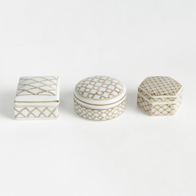 Antoine LIDDED BOXES ST/3