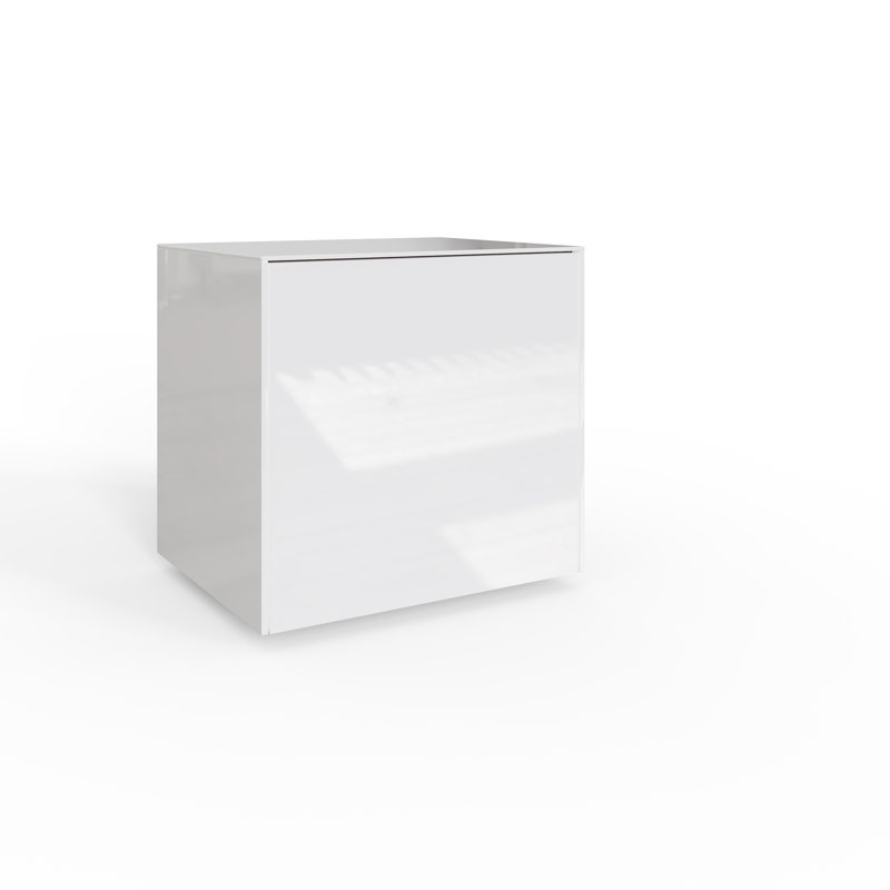 INTEL Side / lamp Table, White