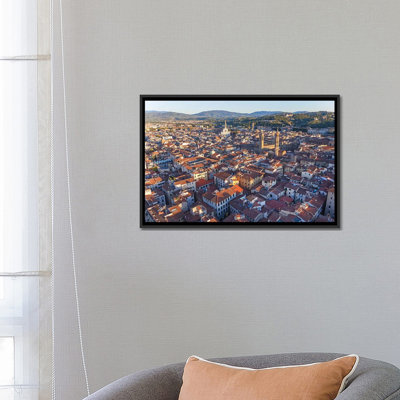 Vue aérienne du centre historique, Florence, Toscane, Italie par Peter Adama - reproduction sur toile