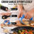 Zulay Kitchen Stainless Steel Garlic Press Rocker Set Garlic Mincer Crusher-53207541