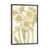 Toile avec cadre rustique foncé