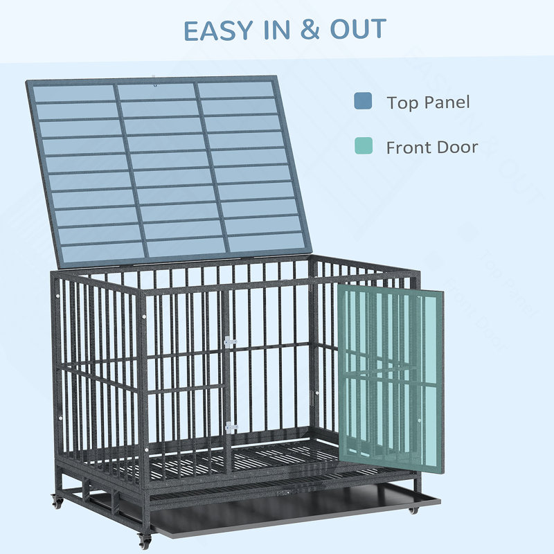 Dog Crate Furniture, Dog House, Grey