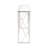 Laith 45'' Glass Top Console Table-628626004