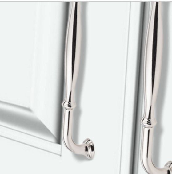Tiffany Bar Pull, Polished Nickel, 6 5/16"