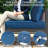 4 Pcs Patio Furniture Set With Retractable Canopy And Coffee Table-70767156