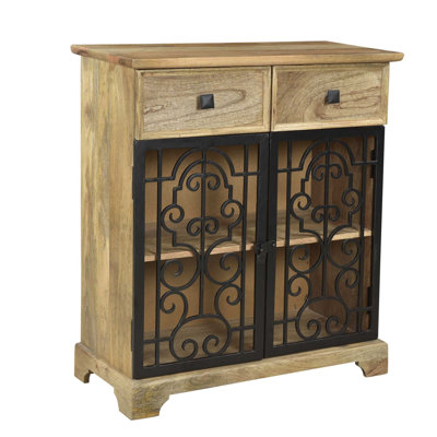 Sabatini Solid Wood Accent Cabinet
