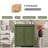 30" Rustic Bathroom Vanity With Ceramic Sink-114246832