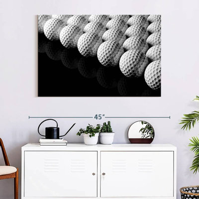 Rangées de balles de golf Sireci