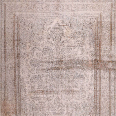 Tapis oriental gris
