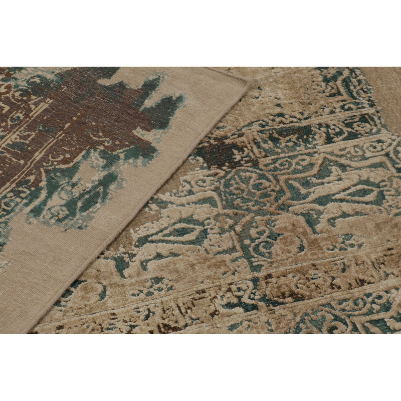 Modern One-of-a-Kind 9'0X12'0 Hand Knotted Area Rug