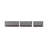 Tilleul Metal and Wood Wall Storage with Perforated Iron Backing, 24" Brown Boho Shelves for Home, Office, Bedroom, Living Room