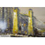 Handgemalt Acrylbild Urban Life