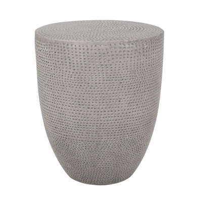 Outdoor Lightweight Concrete Side Table