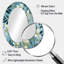 Troene - Miroir mural ovale vert-1914394987