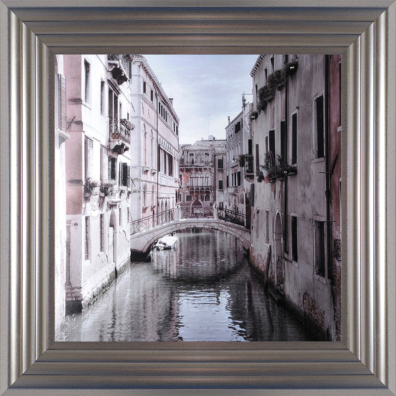 Venice 2 - Single Picture Frame Print, 55cm H x 55cm W x 5cm D