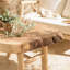 Zech Solid Wood Four Leg Coffee Table