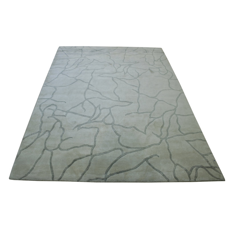 Tapis blanc unique 5,1 x 7,0 Bircham