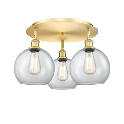 Ellington Glass Flush Mount