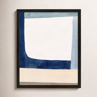 Composition In Blue 1 by Julia Balfour
