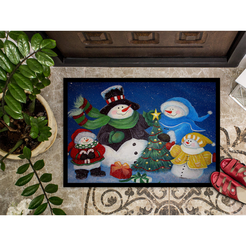 Dandi Non-Slip Christmas Outdoor Doormat, Rectangle 2' x 3'