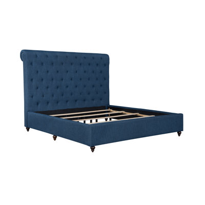 Eiver Tufted Upholstered Low Profile Platform Bed by Darby Home Co