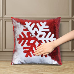 Desota Glam Sequin Christmas Throw Pillow Cover  Christmas throw pillows  covers, Throw pillows christmas, Pillows