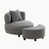 Peluche gris clair est en rupture de stock