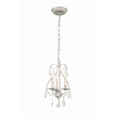 Archivaldo 3 - Light Pendant with Crystal Accents