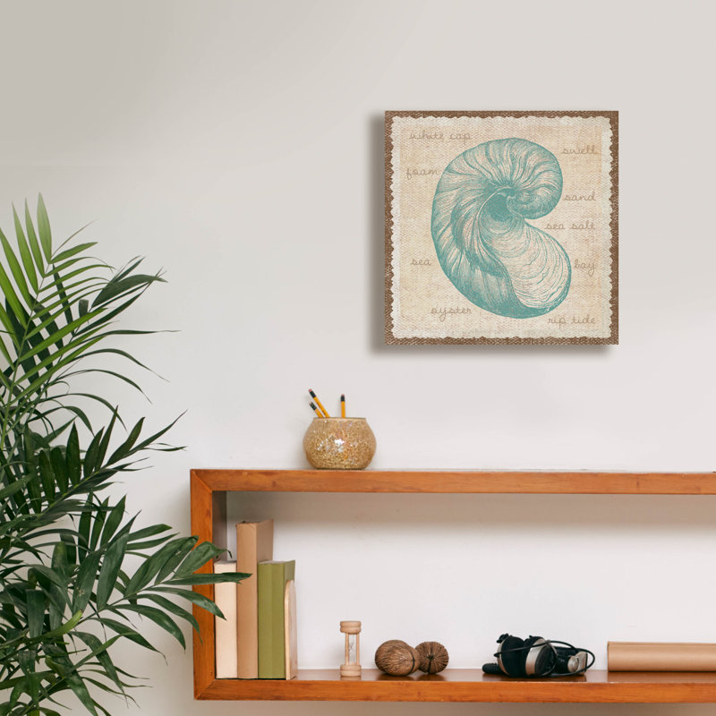  'Oyster' by Erin Clark Canvas Wall Art, 26" x 26", H 12 po x l 12 po x P 0,75 po