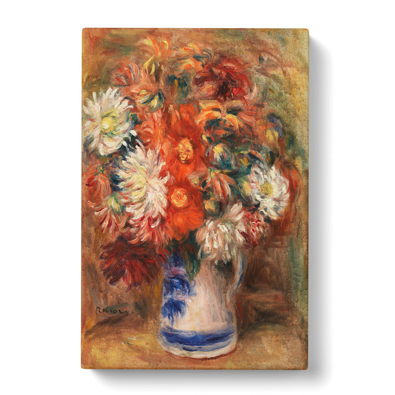 Bouquet Of Flowers Vol.1 by Pierre-Auguste Renoir - Wrapped Canvas, 60cm H x 40cm W x 3cm D