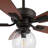 52" Alzata 5-Blade Standard Ceiling Fan with Remote Control and Light Kit-1570331389-1512608601