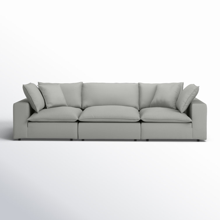 Ellaria 120'' 3 - Piece Modular Upholstered Sofa