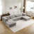 Tissu gris