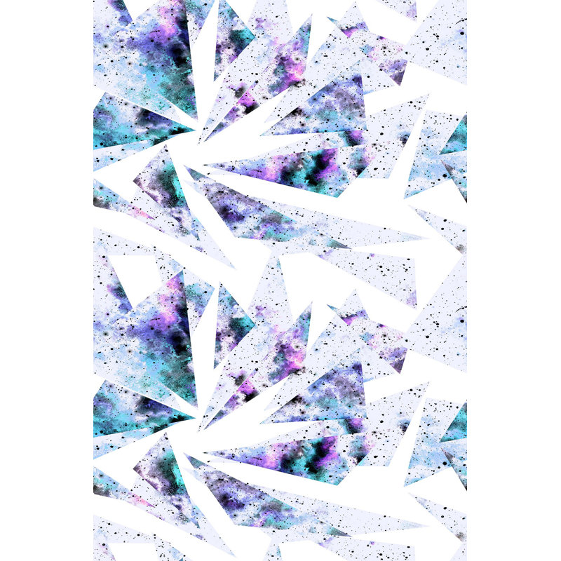Luxurious Woven Carpet 5.2 x 7.5 ft, 100% Polyester, 0.4 in Pile Height | Antibacterial, Non-Slip PVC Dot Underside, Machine Washable | Elegant 3D Digital Print Design, Perfect for Living Room & Bedroom Décor