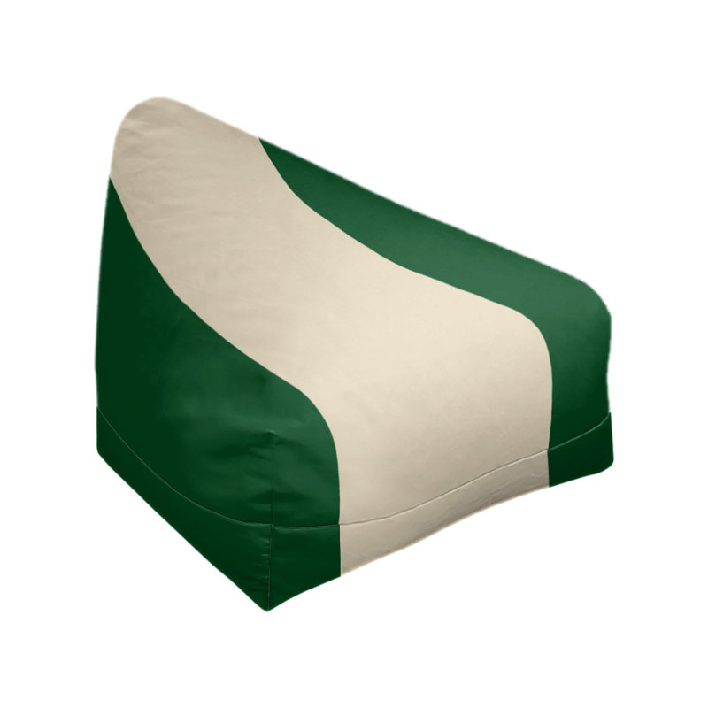 Fauteuil à billes Washington, 27 po x 27 po x 30 po, Vert de Good Land / crème de Cream City / vert de