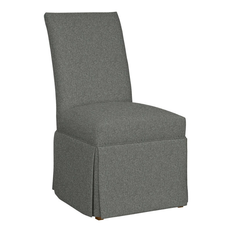 Butler Skirted Side Chair, Ian Pewter