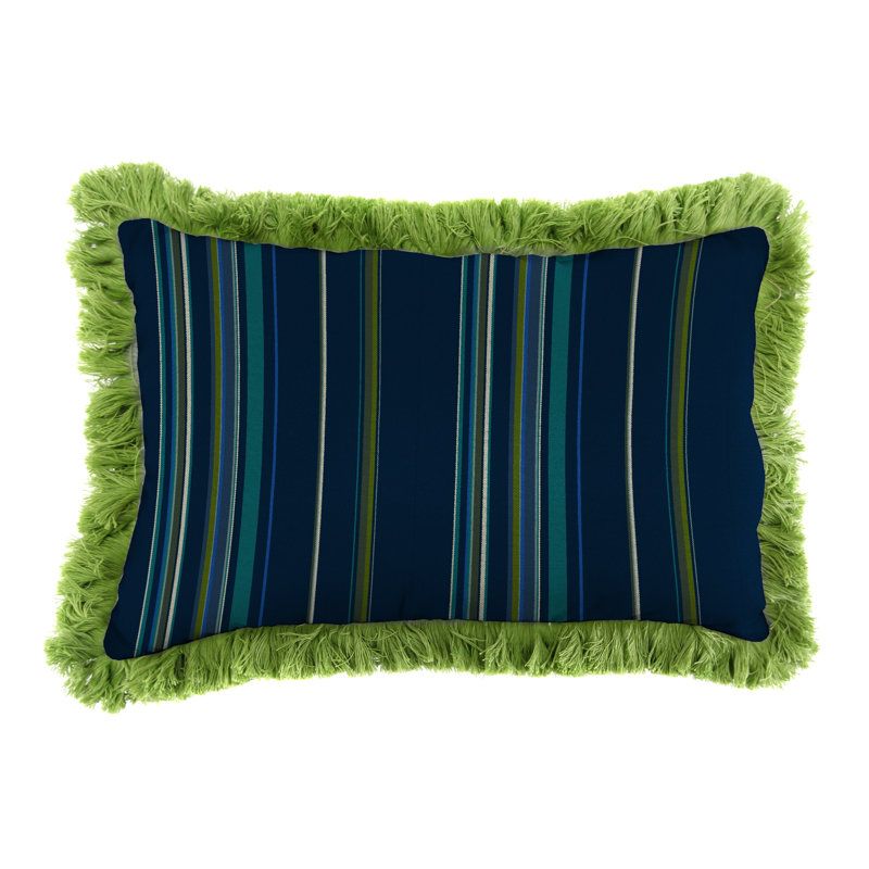 Upstand Outdoor Back Cushion, Stanton Lagoon/Green