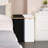 Slim Laundry Basket With Lid, Narrow Laundry Hamper With Removable Bag, Skinny Dirty Clothes Basket With Bamboo Handles For Bathroom, Bedroom & Laundry Room-403396363-403396362
