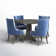 Tannehill 4 - Person Pedestal Dining Set