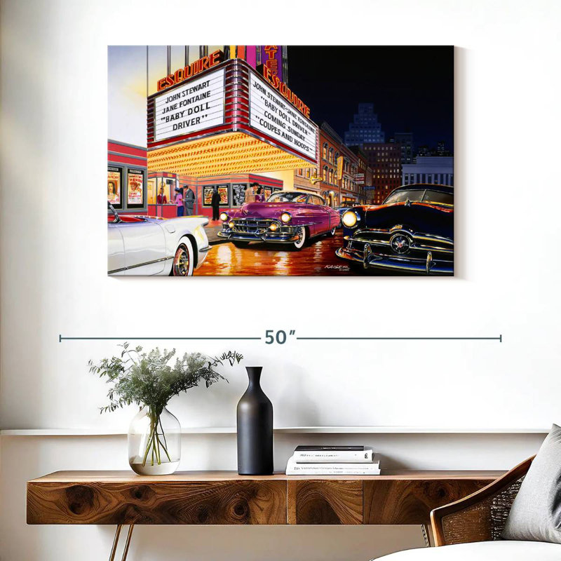 Mehar Esquire Theatre, 26" H x 39" W