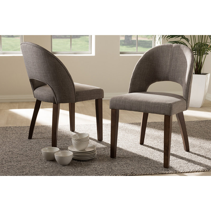 Chaise d'appoint Kingery, Gris clair